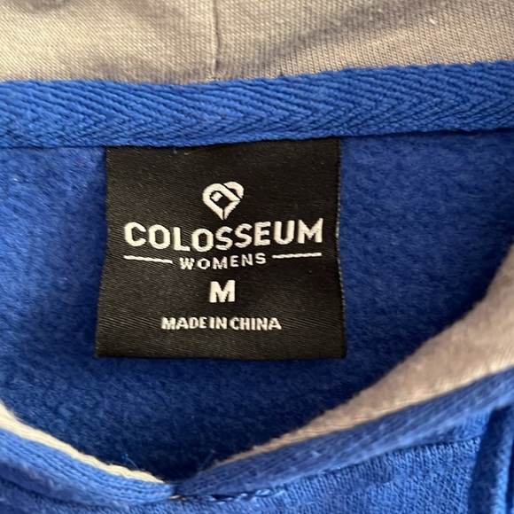 Colosseum Air Force Falcons Hoodie Blue/Gray Cotton Blend Sewn Letters Medium - Picture 2 of 9